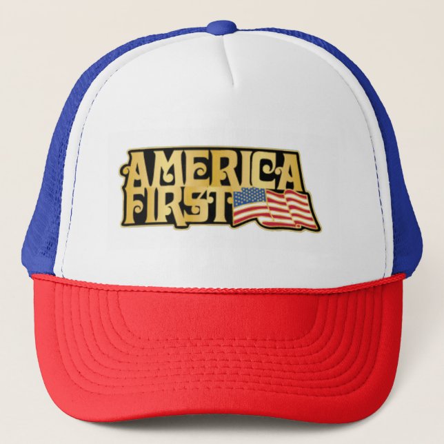 PREMIERS CASQUETTES DE L'AMÉRIQUE (Devant)