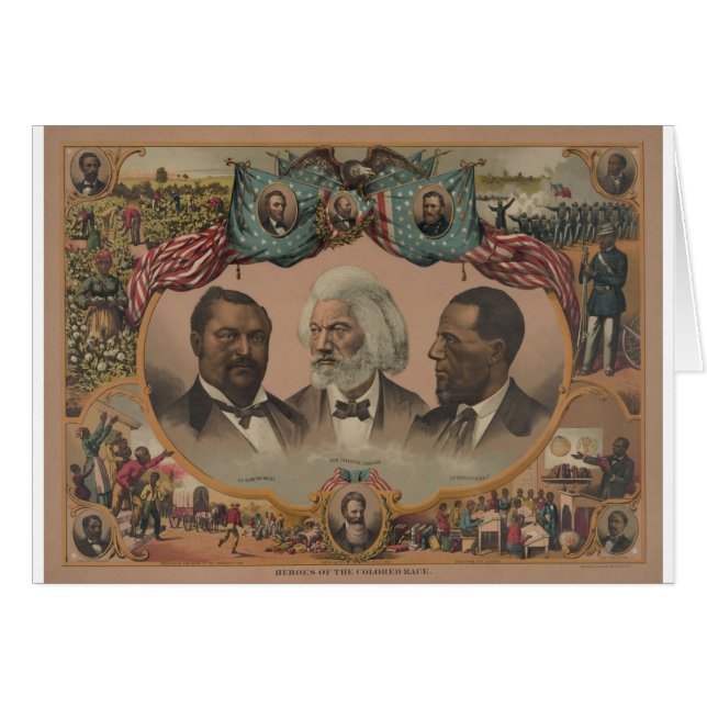 Premiers héros d'Afro-américain (Devant horizontal)