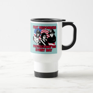 Premiers T-shirts de répondeurs, sacs, tasses de