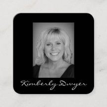 Premium 2.5 X 2.5 Photo BUSINESS CARD