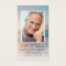 Premium Beach Photo Memorial Prayer Card