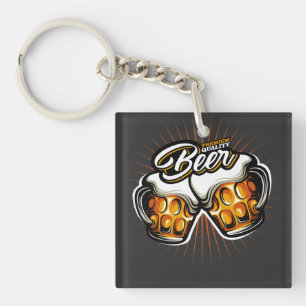 Premium Beer Keychain
