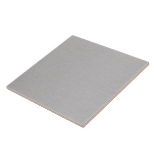Premium Brushed Silver Metal Texture Decorative Tile