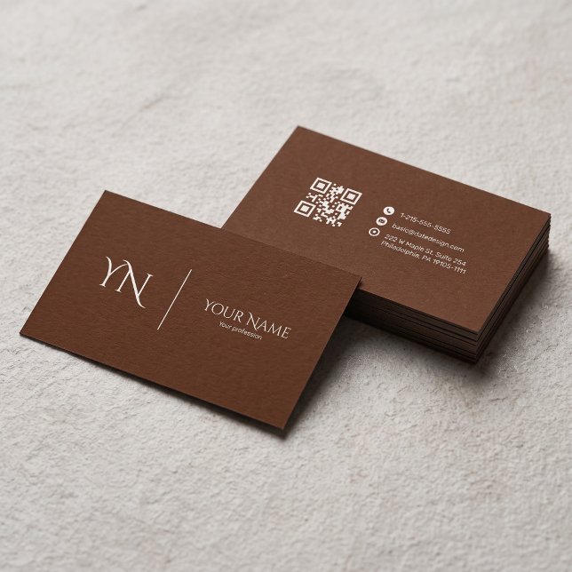 Premium Business Card with QR code (Creator Uploaded)