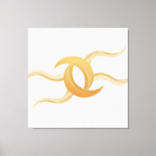 Premium Canvas ‘Intertwined Moons’ – Exclusive Print