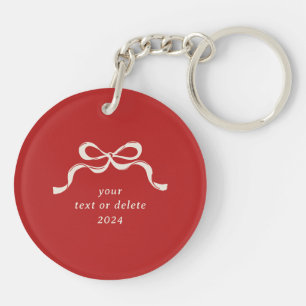 Premium Christmas Bows retro Holiday Red Photo