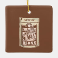 Premium coffee beans food poster cafe Barista