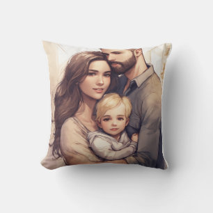 "Premium Comfort Gel Pillow" Throw Pillow