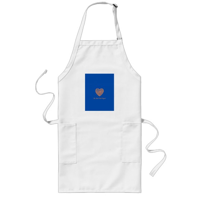 Premium Cotton Kitchen Apron – Adjustable Chef Apr (Front)