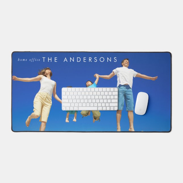 Premium Custom Photo Large Home Office Desk Mat (Keyboard & Mouse)