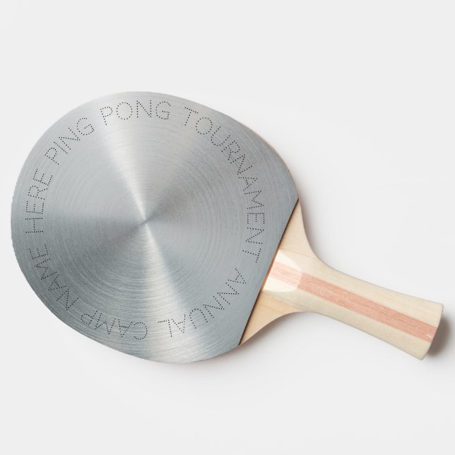 Premium Customized Table Tennis Gear Ping Pong Paddle (Back Side)