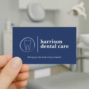 Premium Dentiste de dentiste bleu