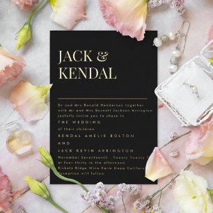 Premium Elegant   Editable Names Wedding Gold
