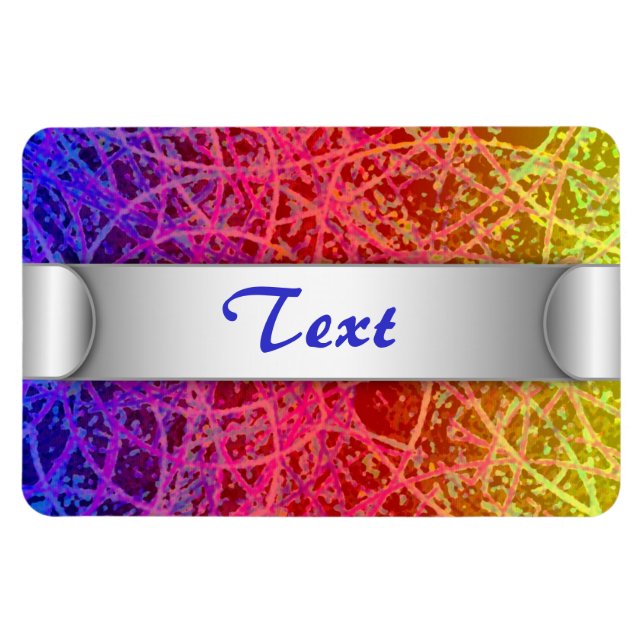 Premium Flexi Magnet Informel Art Abstract (Horizontal)