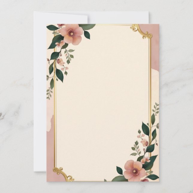 PREMIUM Invitation Card Design (Front)