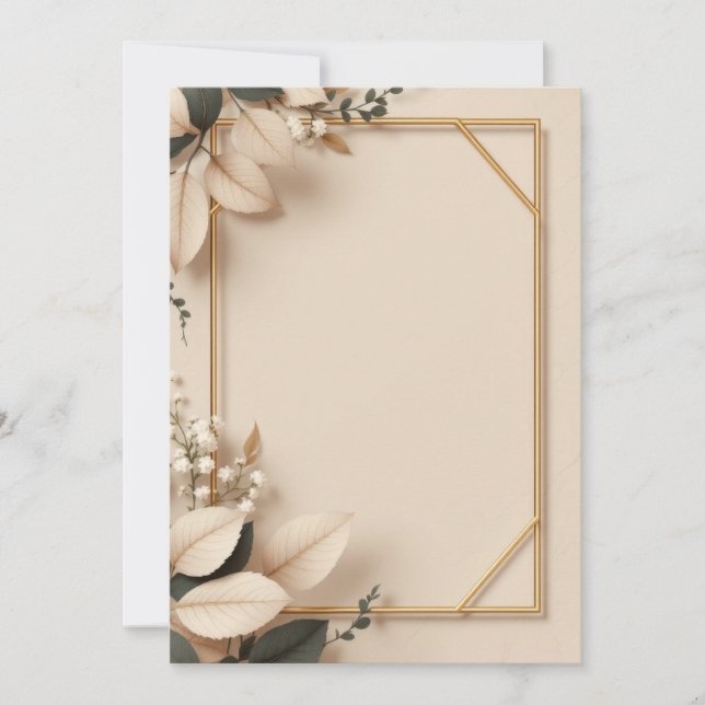 PREMIUM Invitation Card Design (Front)