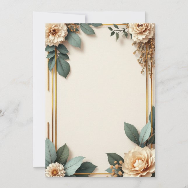 PREMIUM Invitation Card Design (Front)