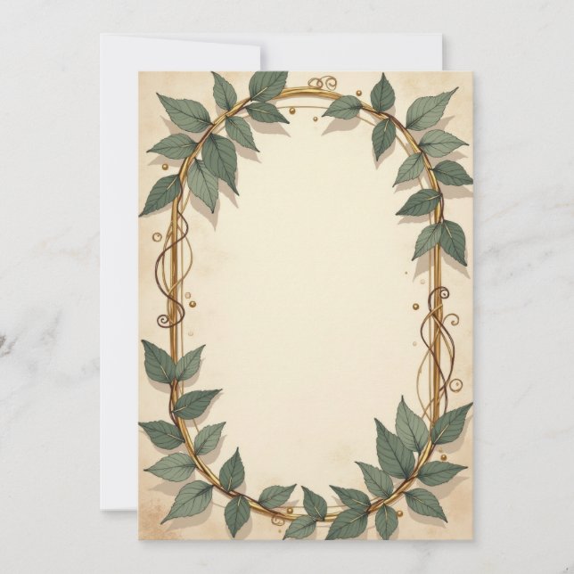 PREMIUM Invitation Card Design (Front)