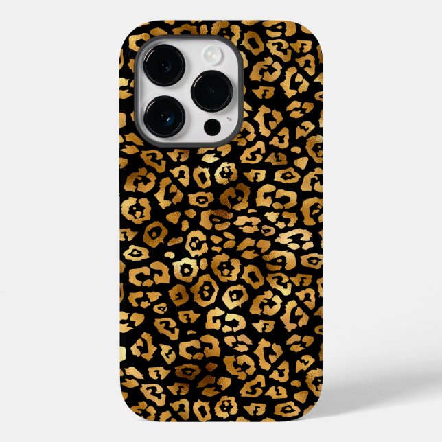 Premium Leopard Pattern Case-Mate iPhone Case (Back)