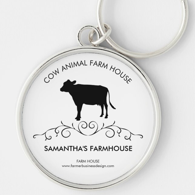 Premium Livestock Farm Keychain (Front)