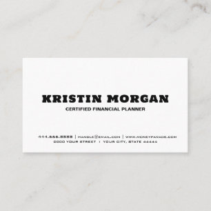 Premium Luxury Business Cards, Customizable Design Business Card