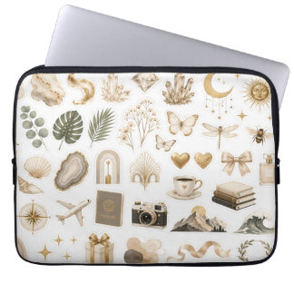 Premium Luxury Sticker Collection Laptop Sleeve