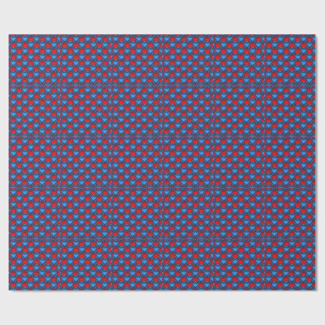 Premium Matte Wrapping Paper – Colourful 3D Digita (Flat)