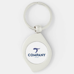 Premium Metal Logo Keychain – Corporate Branded 