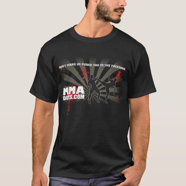 Premium MMA Dudes Logo Tee (Front)