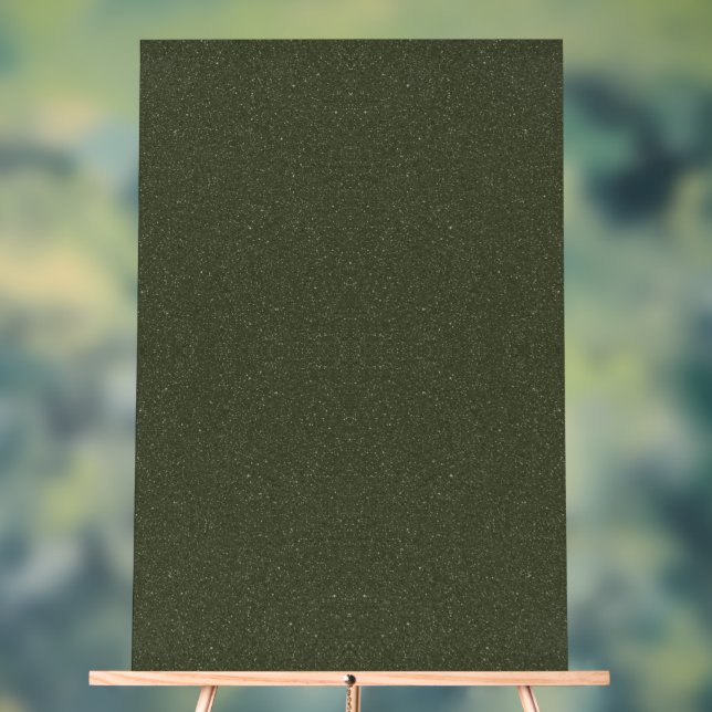 Premium Moss Green Noise Acrylic Sign – Customize (Neutral)