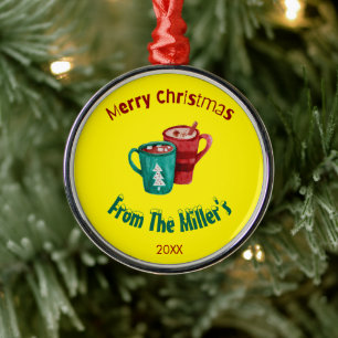 Premium Ornament - Xmas Custom Add Family name