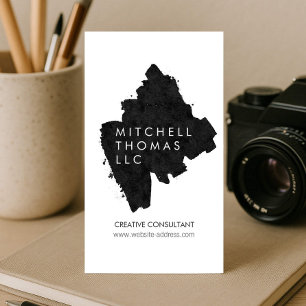 Premium Painted Black Brush Strokes Creative