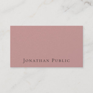 Premium Pearl Finish Professional Modern Elegant Business Card
