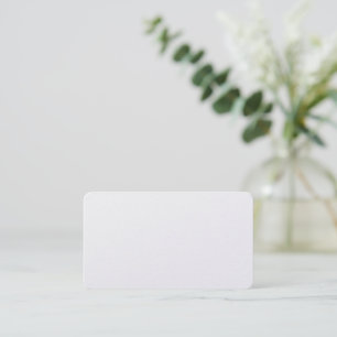Premium Pearl Rounded Flat Place Card