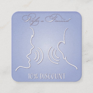Premium Pearlescent 10% off for you and a friend Referral Card
