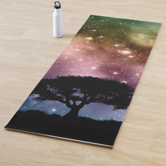 Premium Personalized Star Themed Yoga Mat (In Situ)