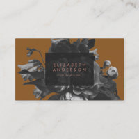 Premium Professional Black Rose Bouquet Terracotta