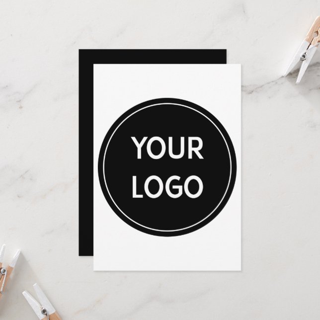 Premium QR Logo Concept for Modern Invitation (Front/Back In Situ)