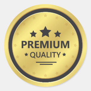 Premium Quality Classic Round Sticker