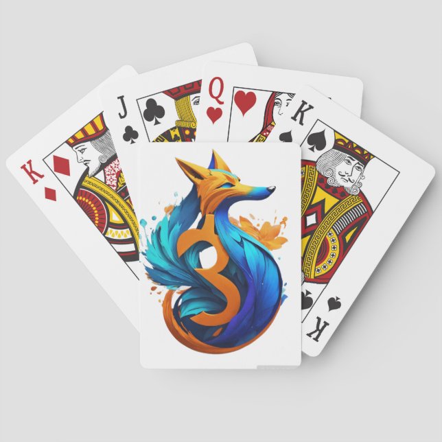 Premium quality pati playing cards (Back)