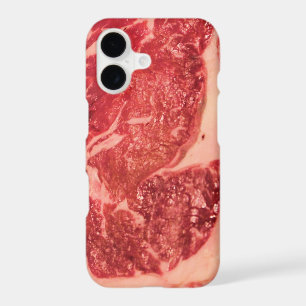 Premium Raw Red Meat   Marbled Steak Macro Photo