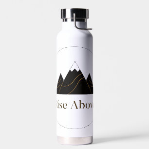 Premium ‘Rise Above’ Thermal Glass - Minimalist Water Bottle