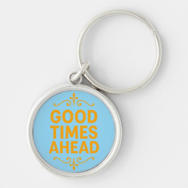 Premium Round, Small (1.44") Keychain (Front)