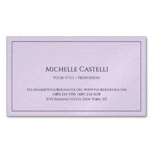 Premium Silk Professional Unique Classical Simple Magnetic Business Card