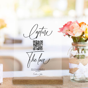 Premium Simple Share Mariage Photos QR Code