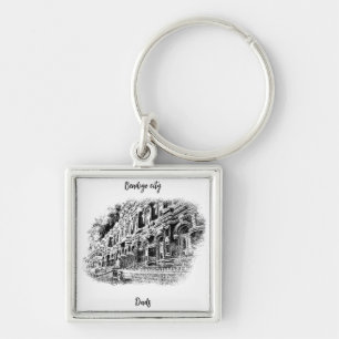 Premium Square Keychain, Large (5.08 cm) Keychain