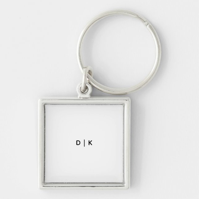 Premium Square, Small Keychain (Front)