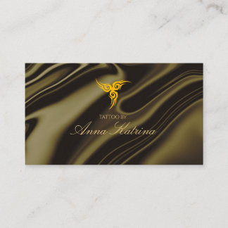 Premium  Tattoo Artist Elegant appointment Business Card