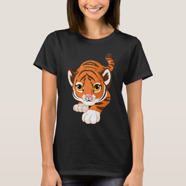  Premium Tiger Graphic Tee (Front)