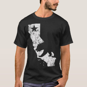 PREMIUM Vintage California Republic  Cali Life Lov T-Shirt